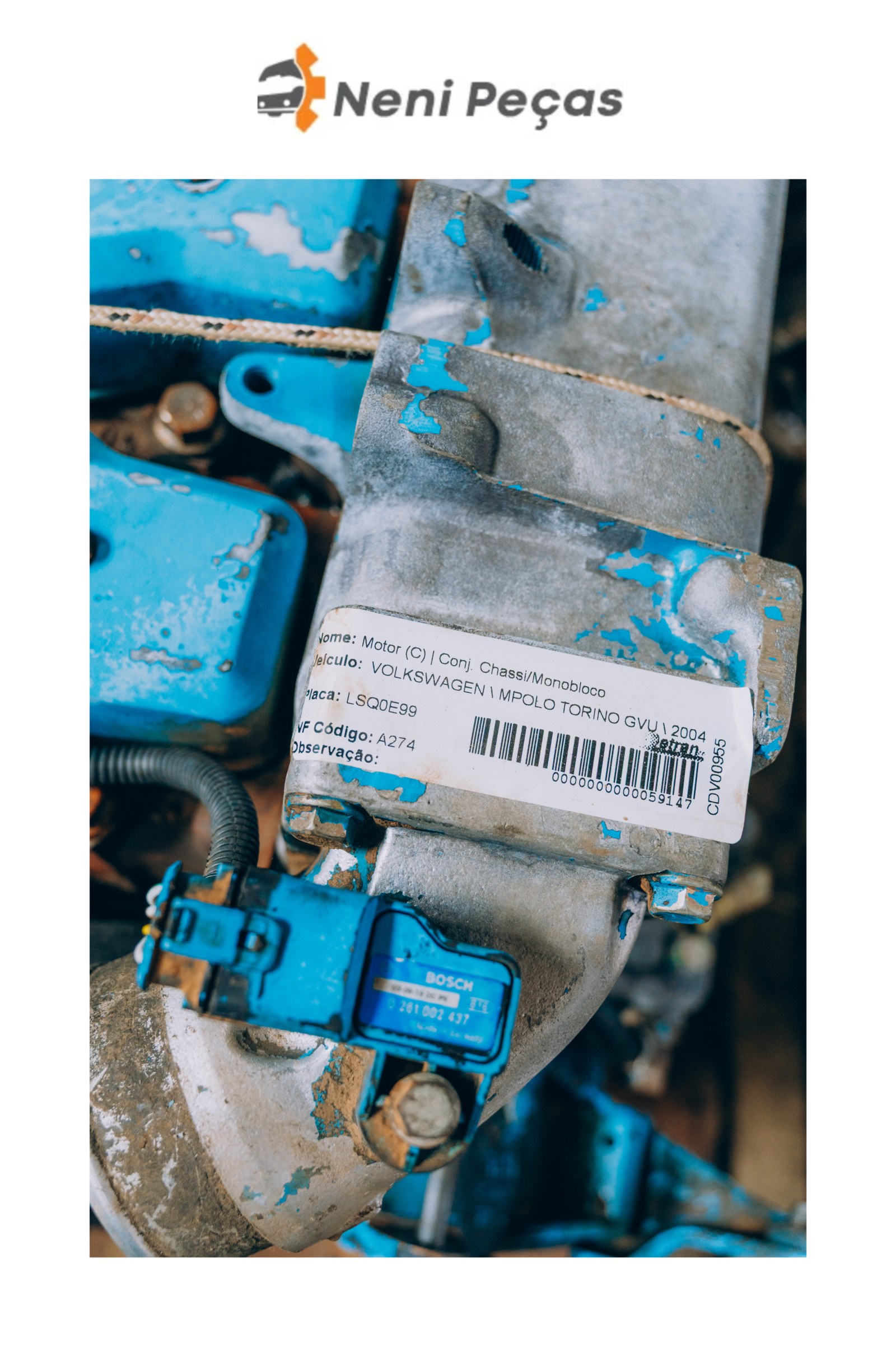 Motor MWM X12 17240 - Imagem 4